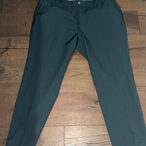 adidas Men's Dark Green Golf Pants